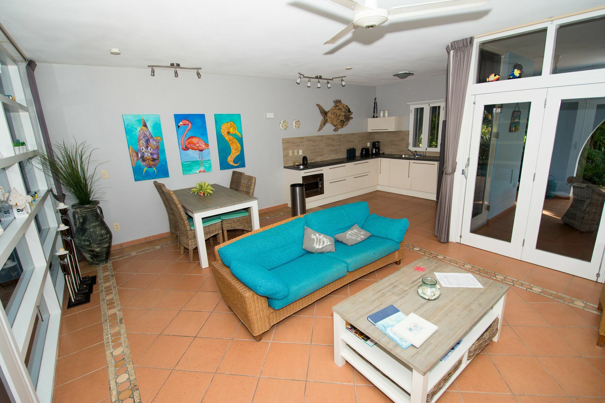 Apartment 1 And 5 In Windsock Beach Resort Bonaire Exterior foto